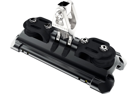 Overloopslede met upstand en 2 controleschijven