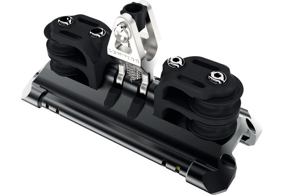 Overloopslede met upstand en 4 controleschijven