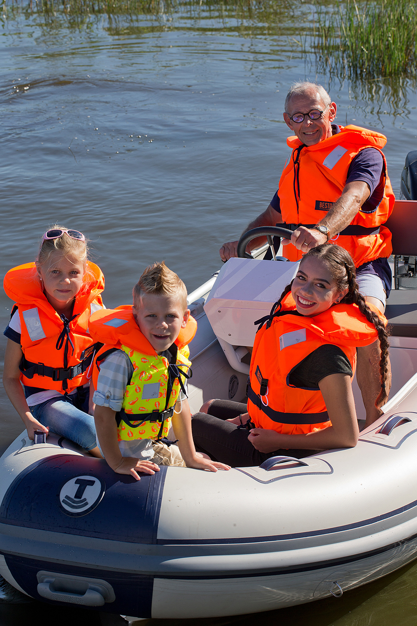 Besto Reddingsvest | Racingbelt | Oranje | 100N