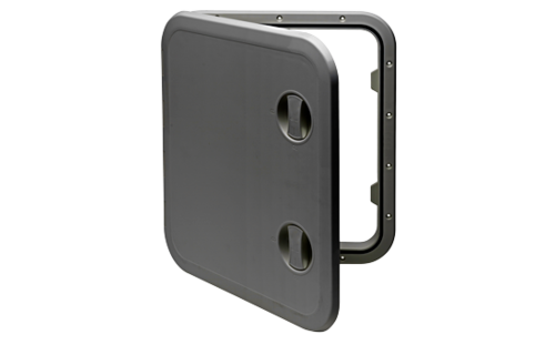 Kunststof Luik 513x458mm  2x sluiting