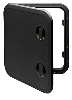 Kunststof Luik 513x458mm  2x sluiting