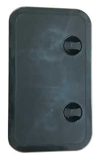 Kunststof Luik  243x606mm  2x sluiting