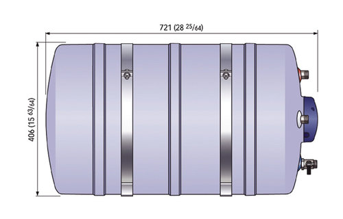 Quick B3 Boiler 60 liter 220V/800W