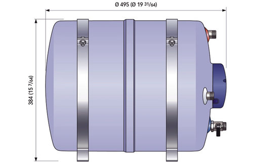 Quick B3 Boiler 30 liter 220V/800 W