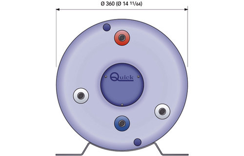 Quick B3 Boiler 30 liter 220V/800 W