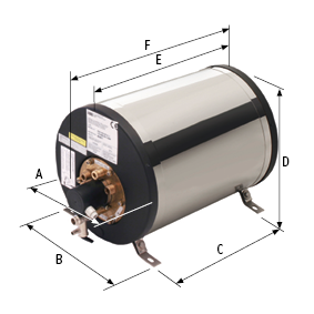 RVS boiler 22 liter DeLuxe