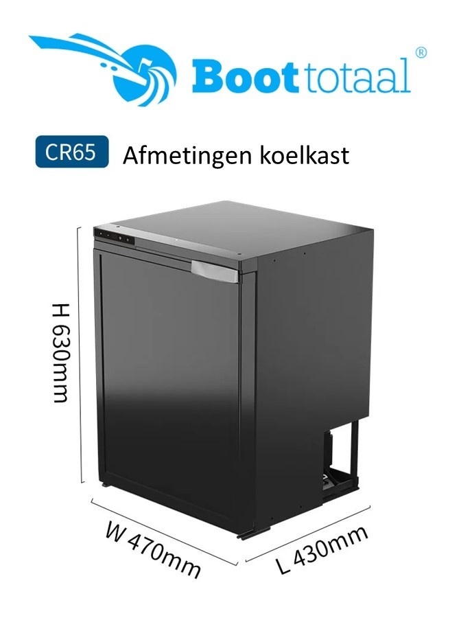 Koelkast CR65 -  65 liter - 12/24 volt