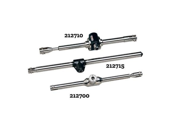 Allpa RVS Stagspanners met lierhandelbediening met aluminium spindelhuis