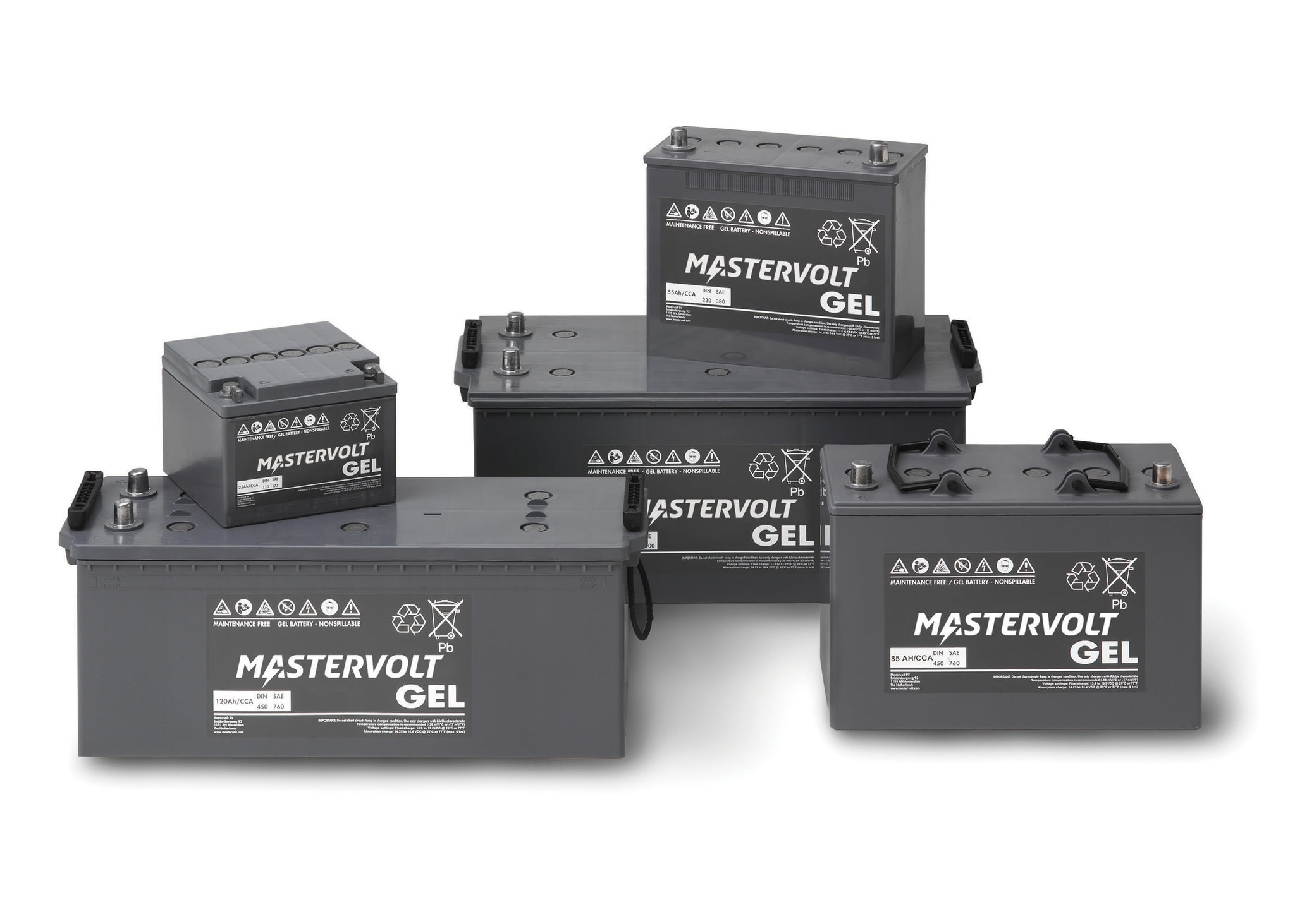 Mastervolt GEL accu's 12 volt