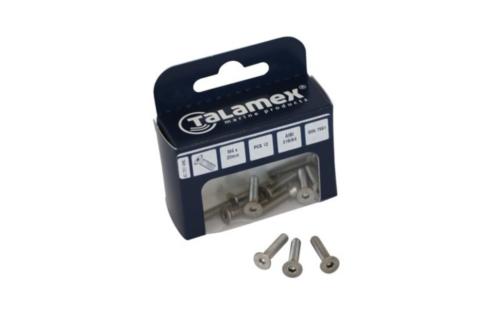 Bout PK Binnenzeskant (12) (prijs per 6 st.)