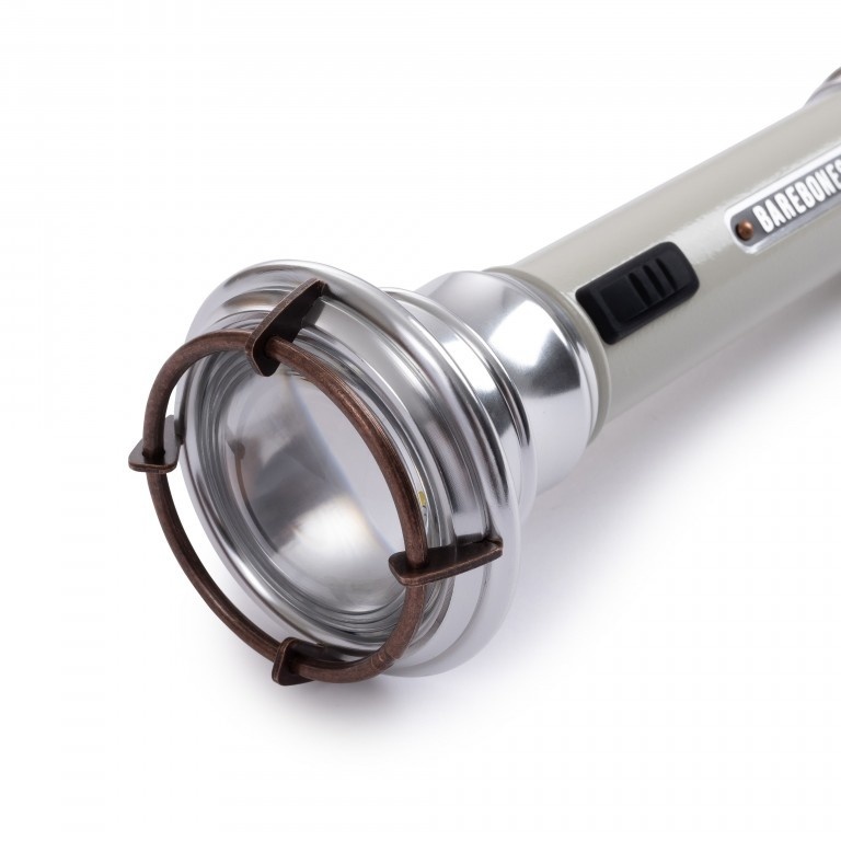 Barebones - Vintage Zaklamp | Vintage White