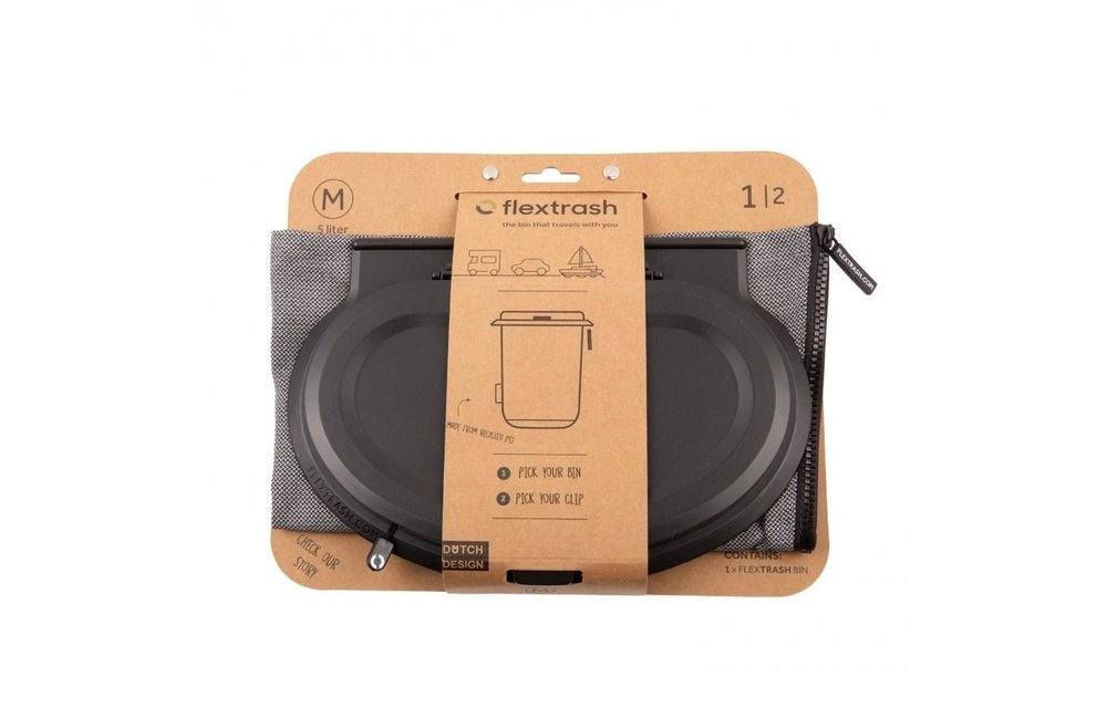 Flextrash Medium | 5 liter | Graceful Grey