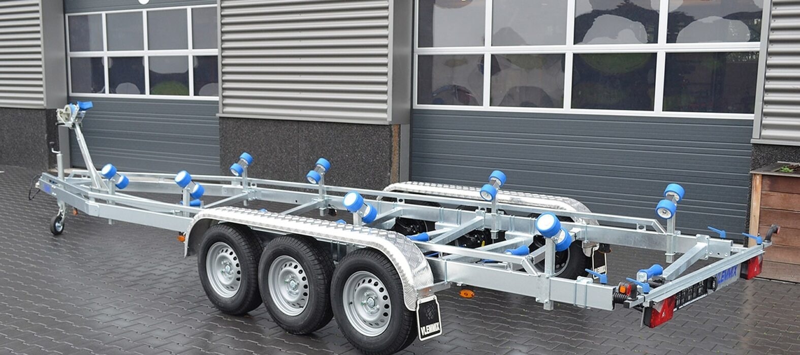 Vlemmix Boottrailer "L" | 7,8 m (as 3×1350 kg)