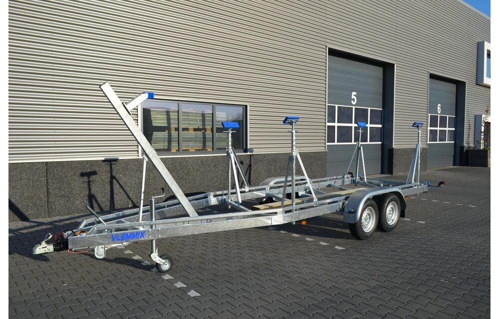 Ombouwset boottrailer zeiluitvoering (ipv rollen)