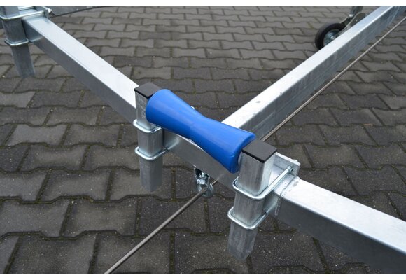 Verstelbare kielrol met kokers