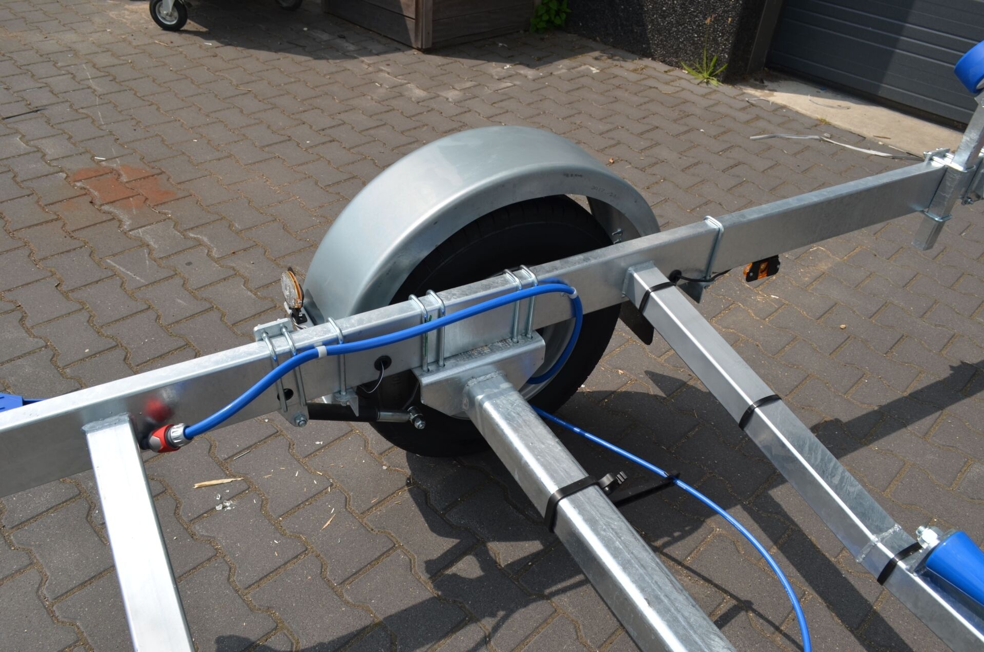 Spoelsysteem enkelasser