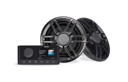 FUSION MS-RA210KSPG RA210 + XS 6.5 SPORT GREY GEEN RGB LED + ACCESSOIRES