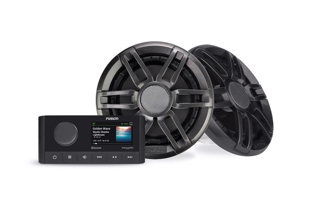 FUSION MS-RA210KSPG RA210 + XS 6.5 SPORT GREY GEEN RGB LED + ACCESSOIRES