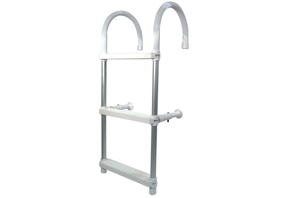 Allpa Aluminium Zwemtrap met ophanghaken 5-treden