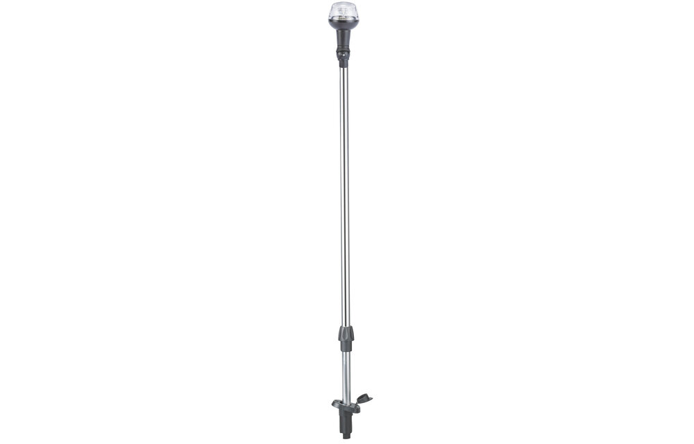 Allpa LED Rondschijnend toplicht, 8-30V, 360º, LED 1x 0,5W, zwart huis met heldere lens, H=914mm