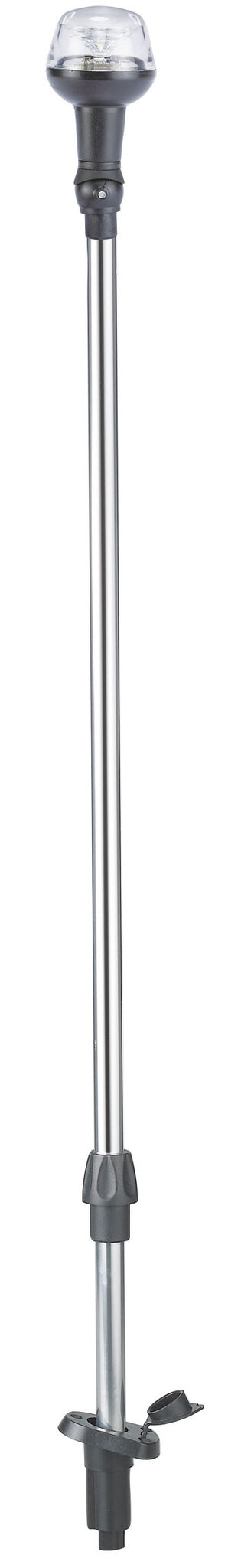 Allpa LED Rondschijnend toplicht, 8-30V, 360º, LED 1x 0,5W, zwart huis met heldere lens, H=914mm