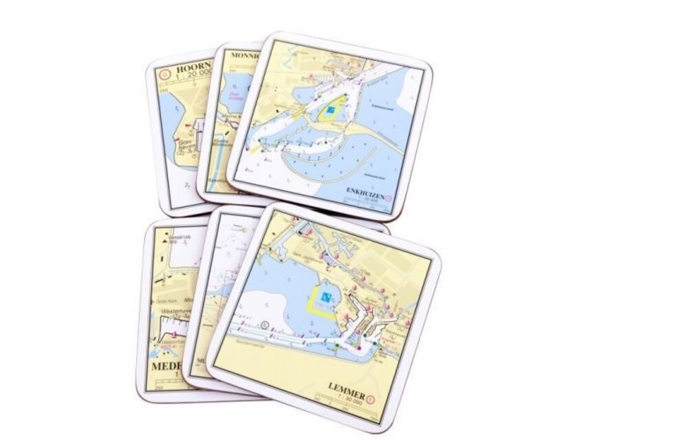 IJsselmeer en Markermeer onderzetters