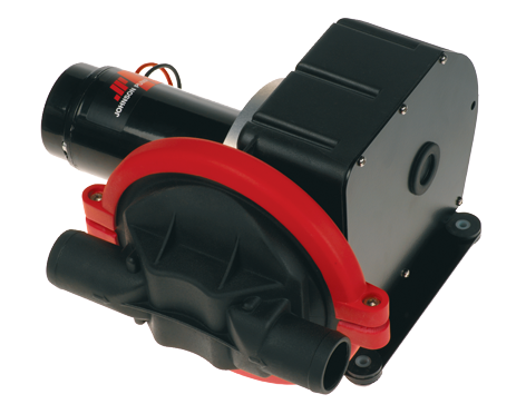 Johnson Pump Viking Power vacuüm, bilge-, vuilwater-, & toiletpomp, 24V/1,8A, 32l/min, aansl. 1-1/2"