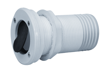 Kunststof huiddoorvoer met anti-terugslagklep