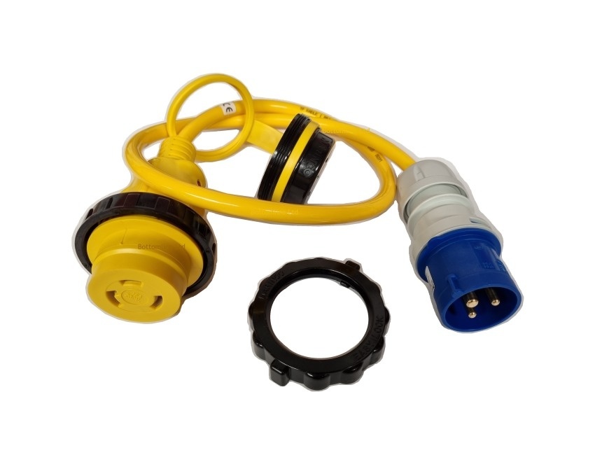 Marinco walstroomkabel + stekker&CE plug 16A