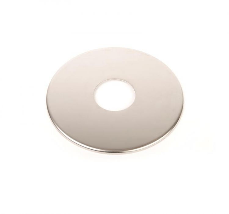 Gepolijste plaat voor de inbouwvoet