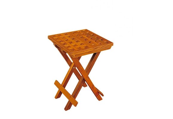 Opklapbare bijzettafel Little Venezia - Ongeolied