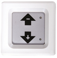 allpa Kunststof dimmer, 12-30V, max. 120W, met beveiliging, 61x61mm
