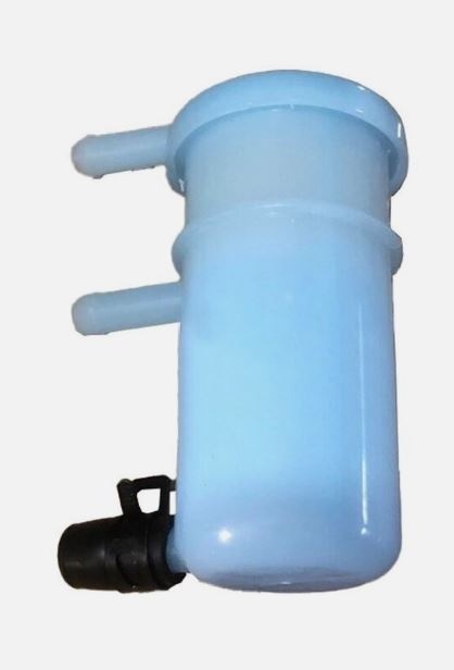 Blauwe brandstoffilter