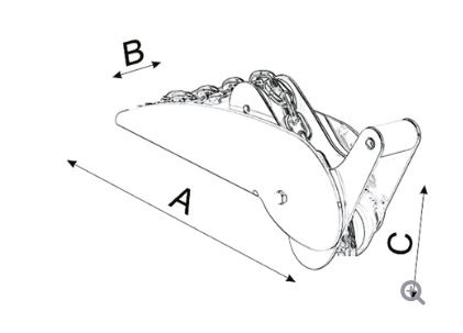 Roestvast stalen ankerrol
