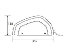 Lewmar - Captive ankerlier CRW400