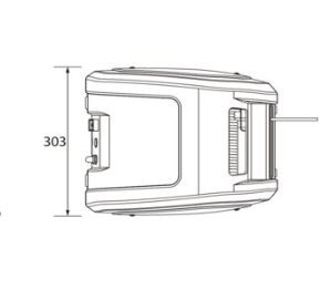 Lewmar - Captive ankerlier CRW400