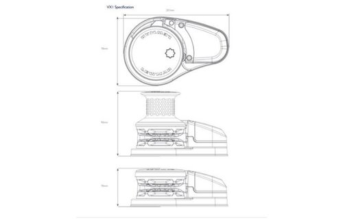 Lewmar - VX3 ankerlier GO/GD
