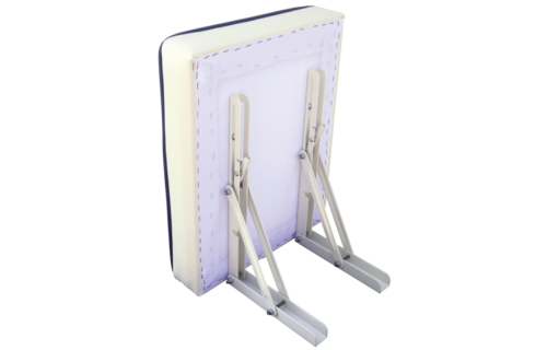 Allpa Opklapbare wandzitting Kos  inclusief steunen  wit