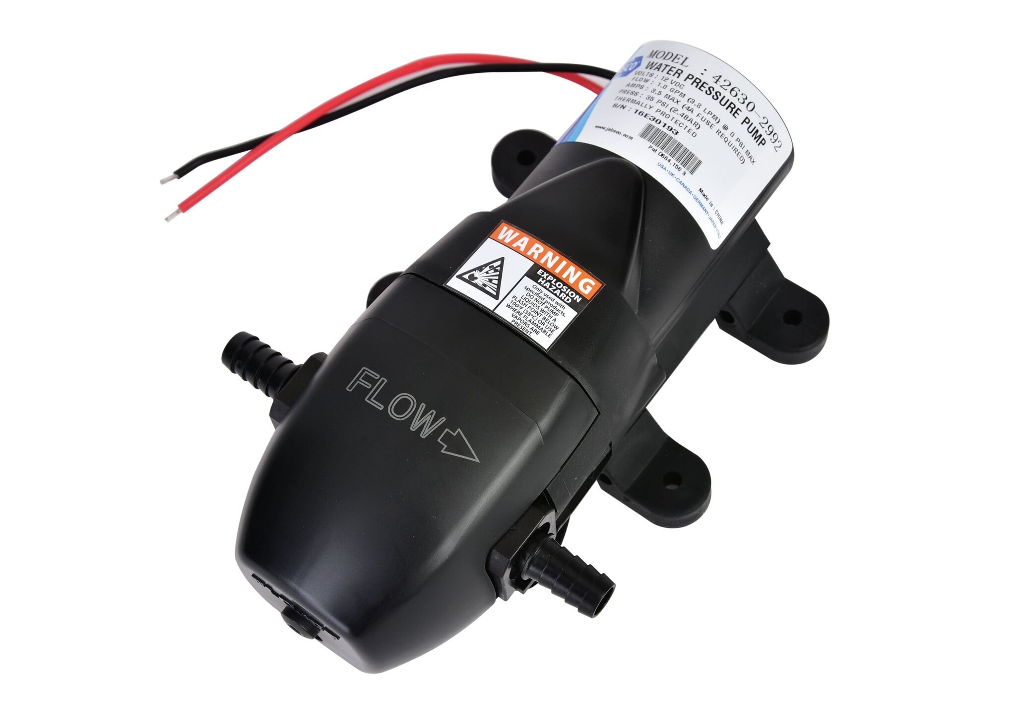 JABSCO PAR-MAX 1 drinkwaterpomp 12V