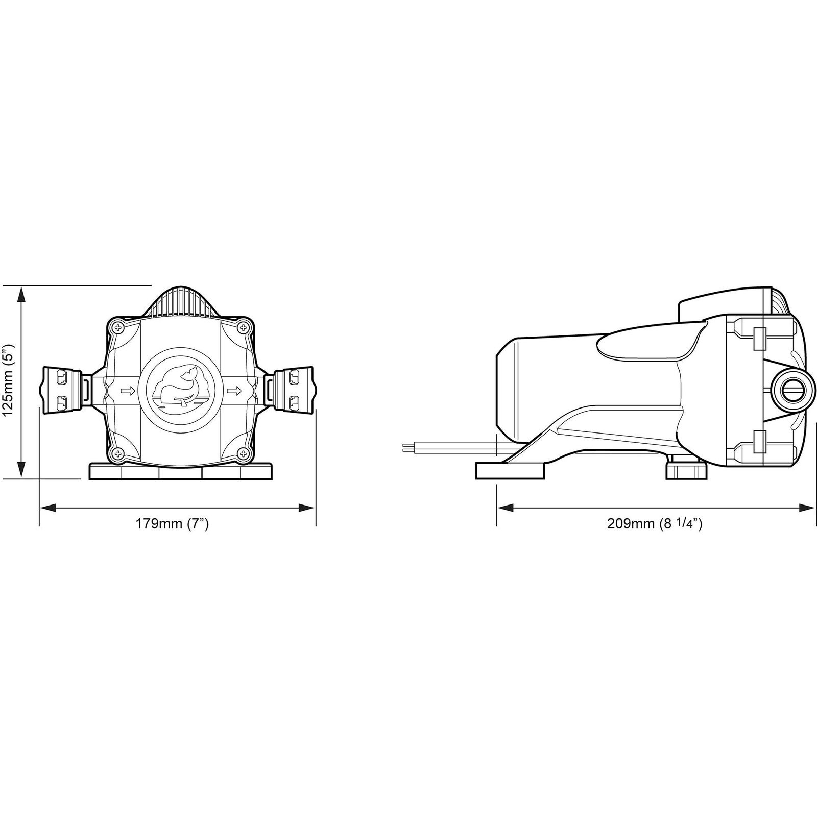 Watermaster drinkwaterpomp 24 V