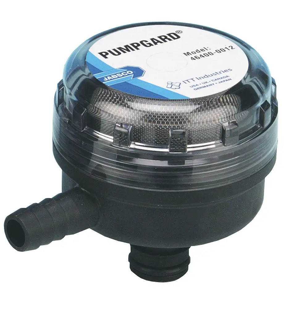 Jabsco Fijn Filter Snap In 13mm-1/2" slang-pomp Par-Max (46400-0012)