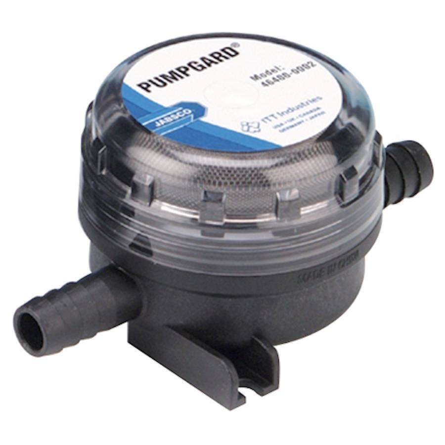 Jabsco Grof Filter Inline 19mm-3/4" slang-slang 20 Mesh (46200-0000)