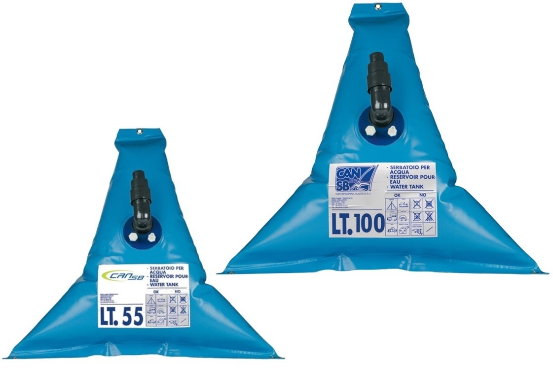 Flexibele drinkwatertank punt model