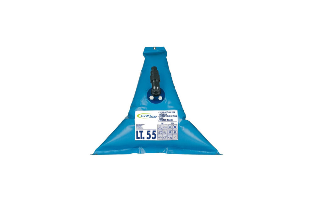 Flexibele drinkwatertank punt model