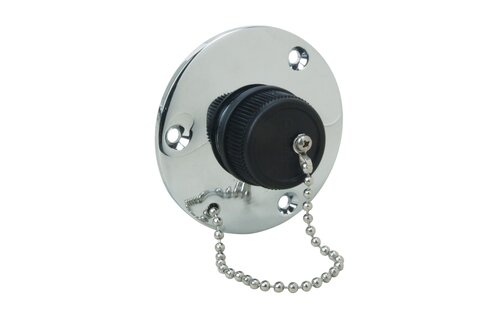 Perko Dekaansluiting Dekwaspomp 1/2" Chroom