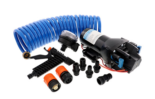 Jabsco Hotshot dekwaspomp HD KIT - 12 volt - 15 L/PM - 60 PSI