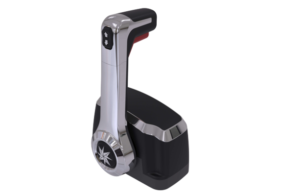 SeaStar Xtreme Schakelkast Topmontage, Chrome met Neutrale Interlock op Handle