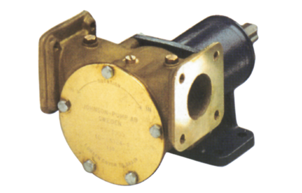 Johnson Pump Impellerpomp F8B-3000TSS, 279l/min, voetmontage (met mechanical seal & RVS deksel)