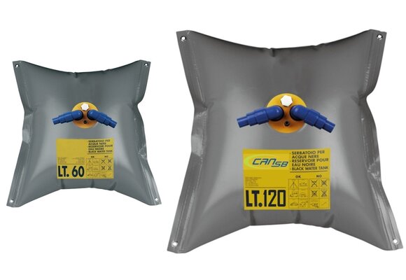 Flexibele vuilwatertank rechthoek