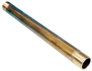 Messing schroefaskoker (zonder schroefdraad)